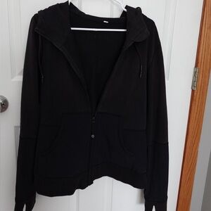 lululemon athletica Black Zip-Up Hoodie